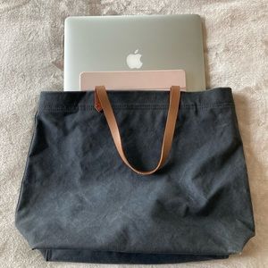 MADEWELL | Large canvas transport tote